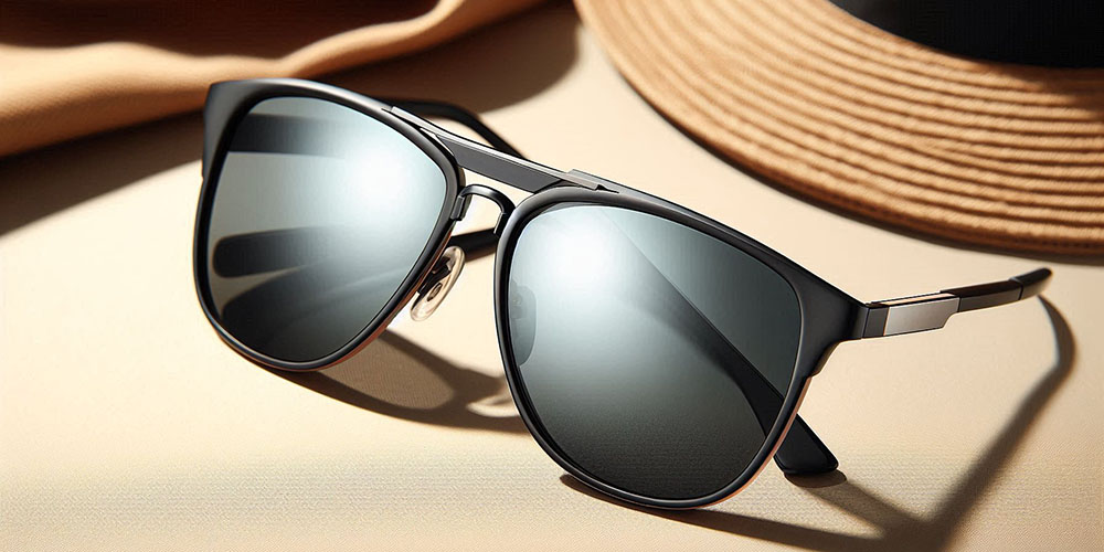 Fashionable polarized sunglasses for men, ideal for outdoor activities.